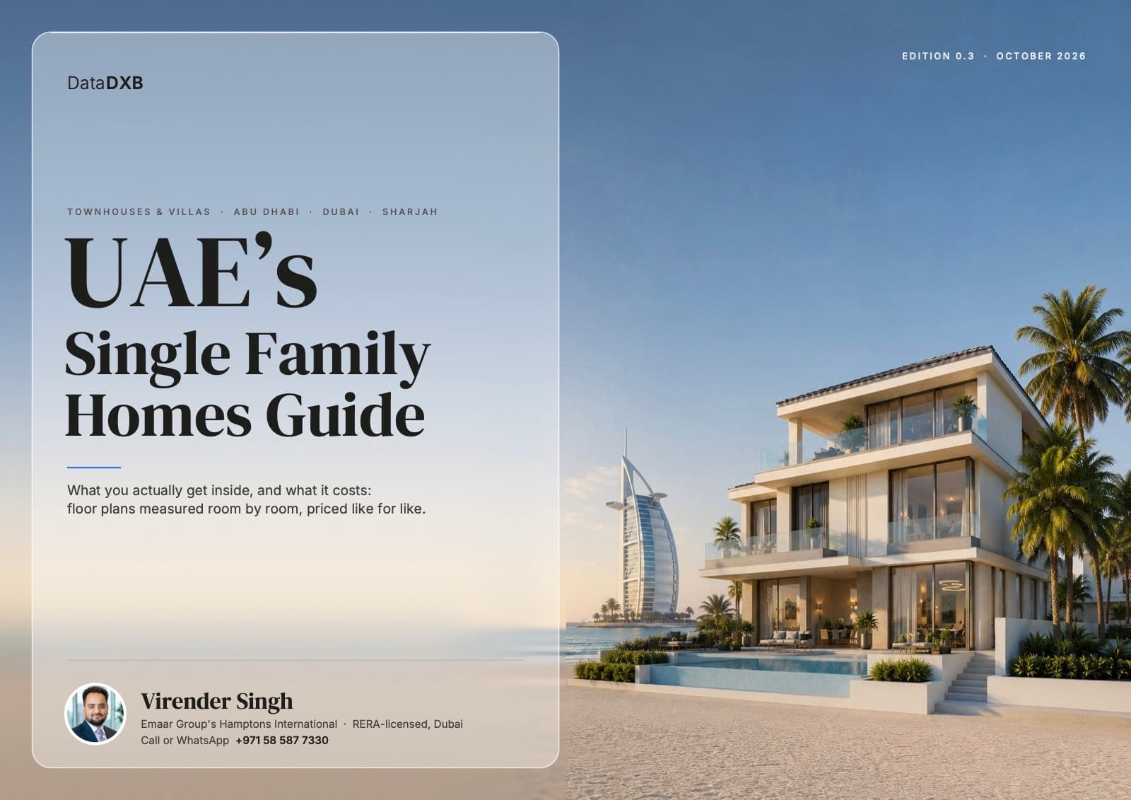 UAE's Single Family Homes Guide cover